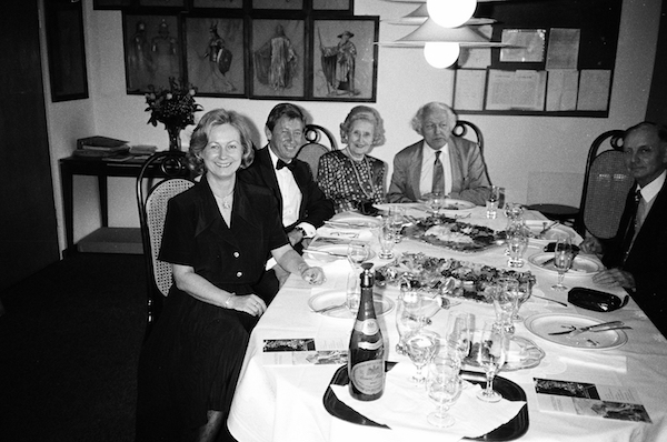 Frau Wagner, Richard King, Lady Gallagher and Herr Wagner