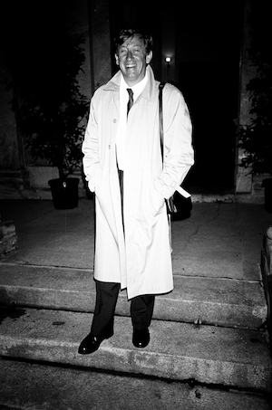 Richard King on the steps of the Bayreuth Festspielhaus