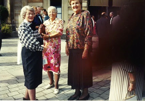 Members Barbara McNulty, Hilda Perini & Margaret Budge